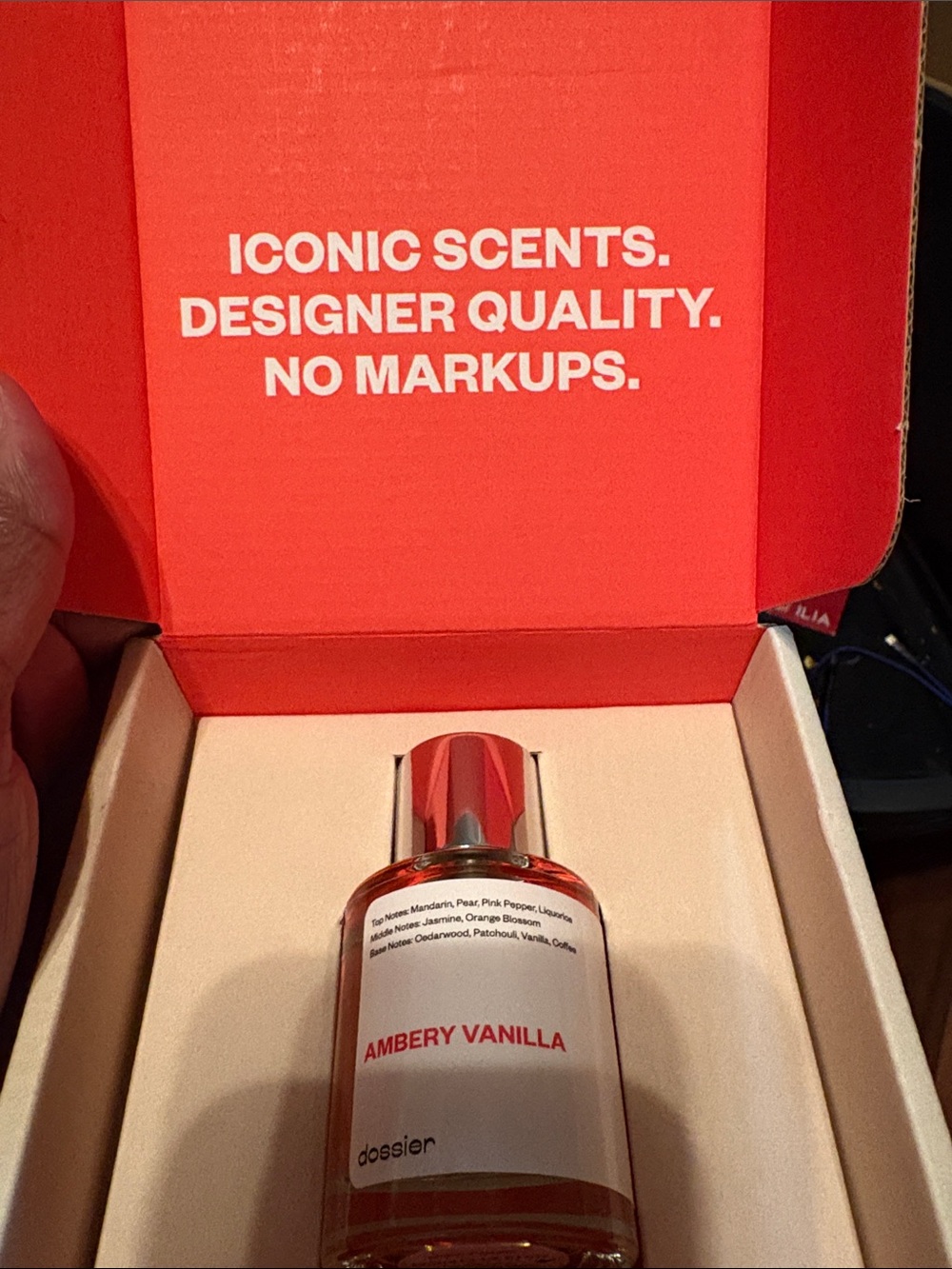 Dossier Ambery Vanilla Eau de Parfum-
50 ml Inspired by YSL Black Opium